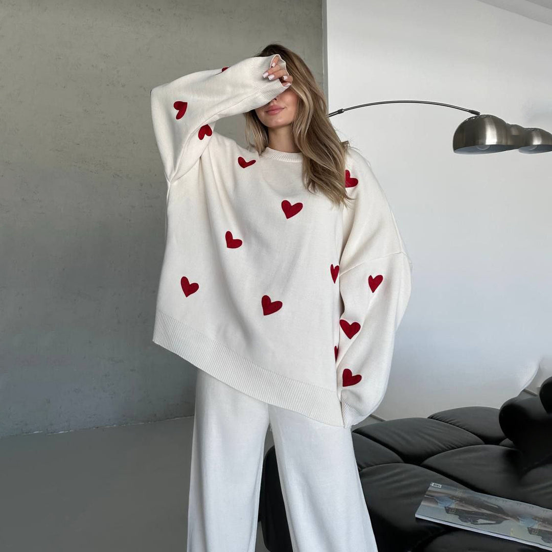 Damer Oversized Hoodie med gulligt design Mirla-Eva Jonsson