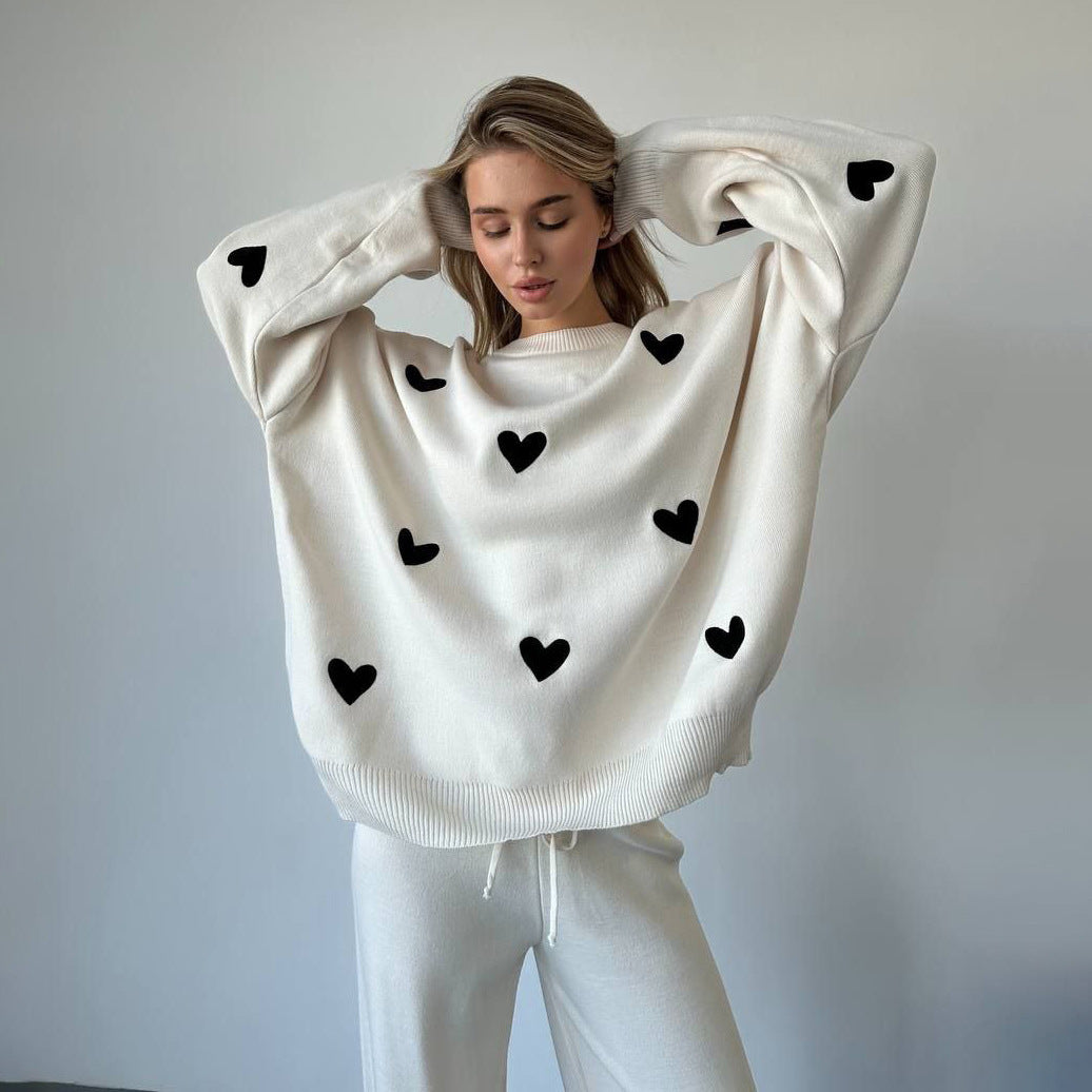 Damer Oversized Hoodie med gulligt design Mirla-Eva Jonsson