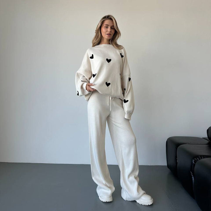 Damer Oversized Hoodie med gulligt design Mirla-Eva Jonsson