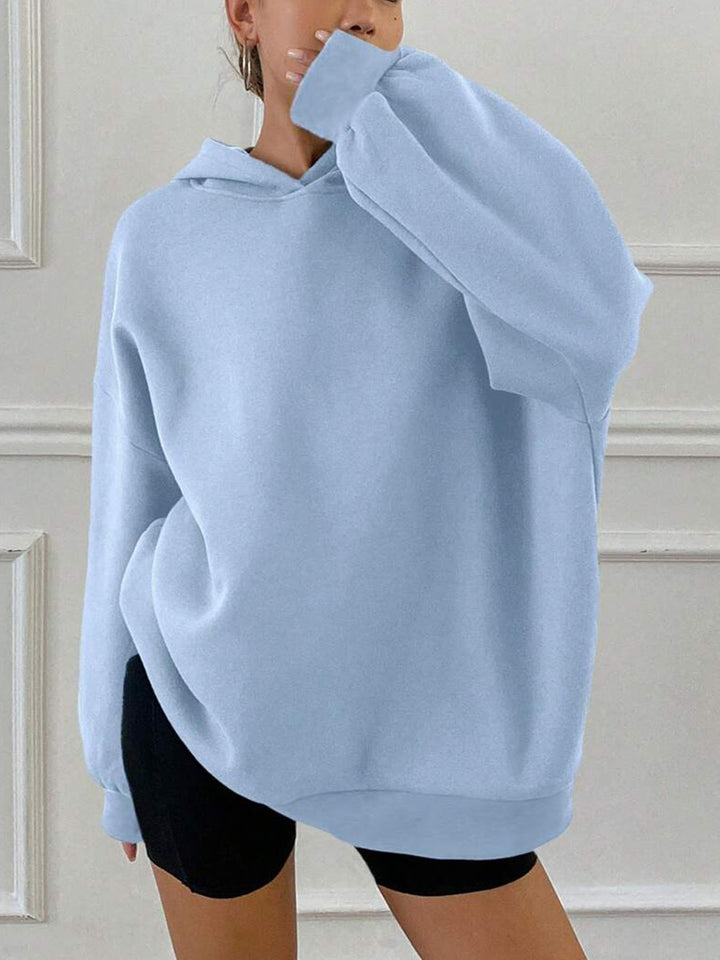 Damer Oversized Hoodie med mjukt material och avslappnad passform Mirla-Eva Jonsson