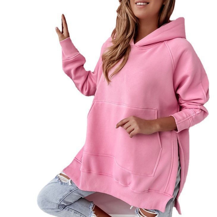 Damer Oversized Hoodie med sidofickor Mirla-Eva Jonsson