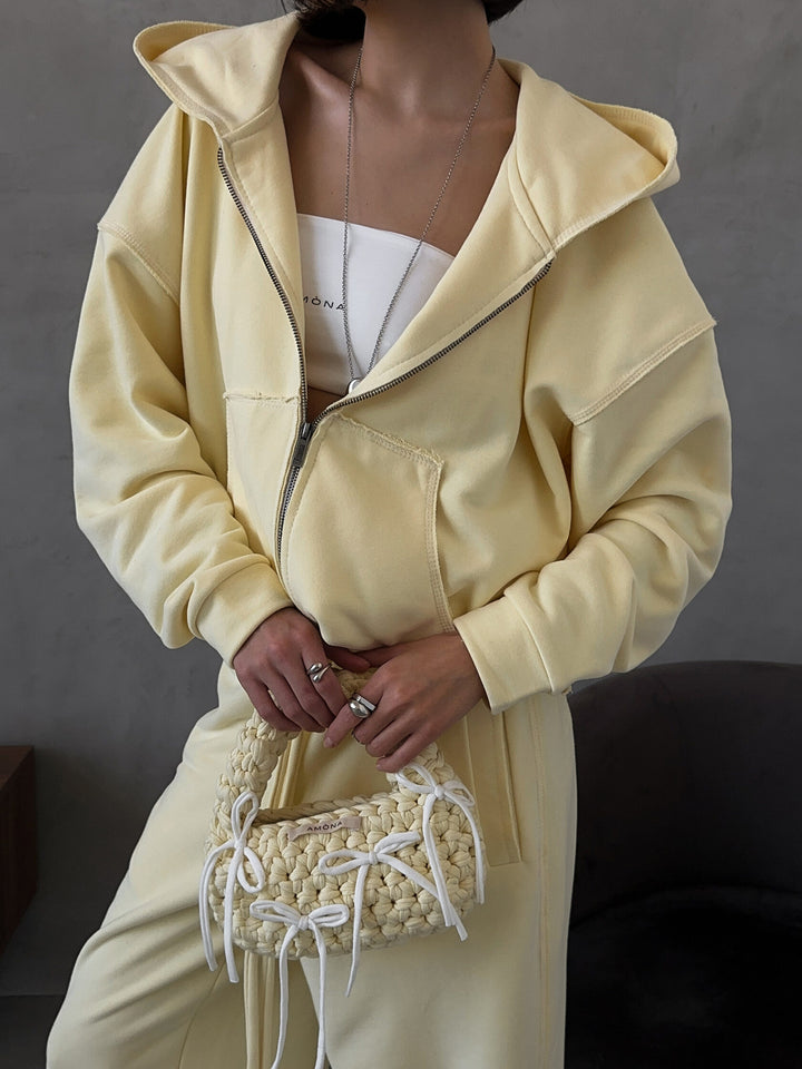 Damer Oversized Hoodie och avslappnade fritidsbyxor Eva Jonsson-Eva Jonsson