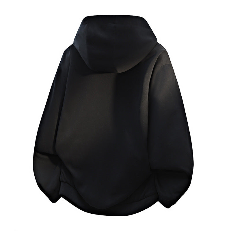 Damer Oversized Hoodiejacka med dubbelt fleecefoder och sidofickor Mirla-Eva Jonsson