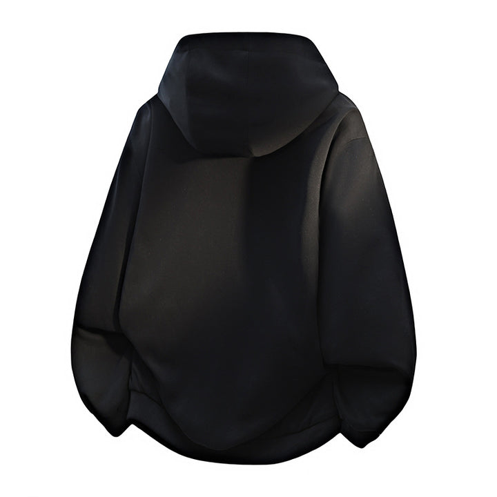 Damer Oversized Hoodiejacka med dubbelt fleecefoder och sidofickor Mirla-Eva Jonsson