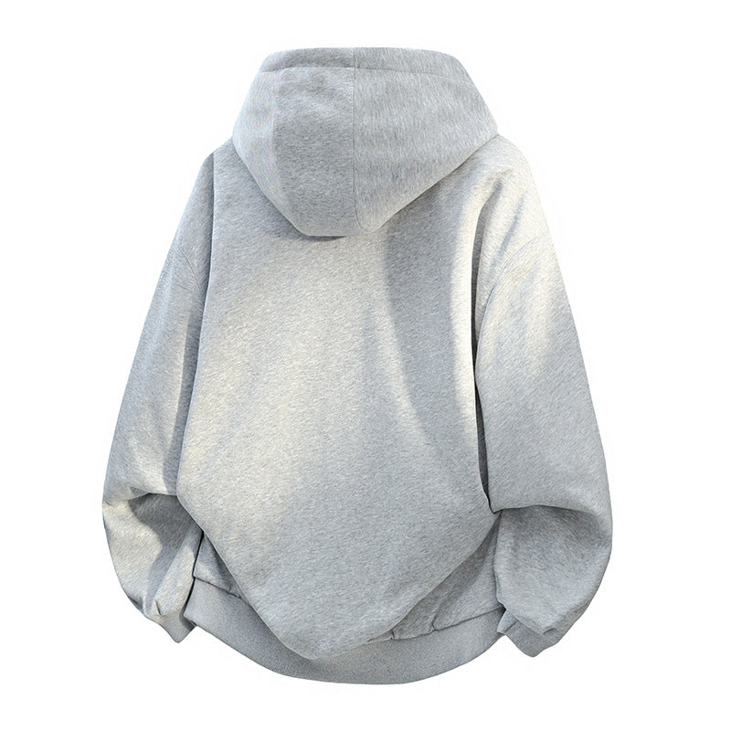 Damer Oversized Hoodiejacka med dubbelt fleecefoder och sidofickor Mirla-Eva Jonsson