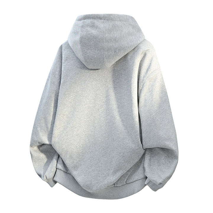 Damer Oversized Hoodiejacka med dubbelt fleecefoder och sidofickor Mirla-Eva Jonsson
