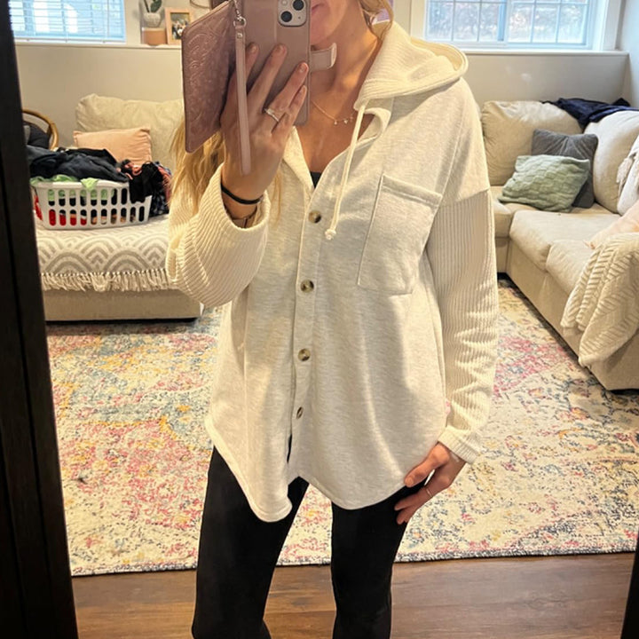 Damer Oversized Hoodieskjorta Mirla-Eva Jonsson
