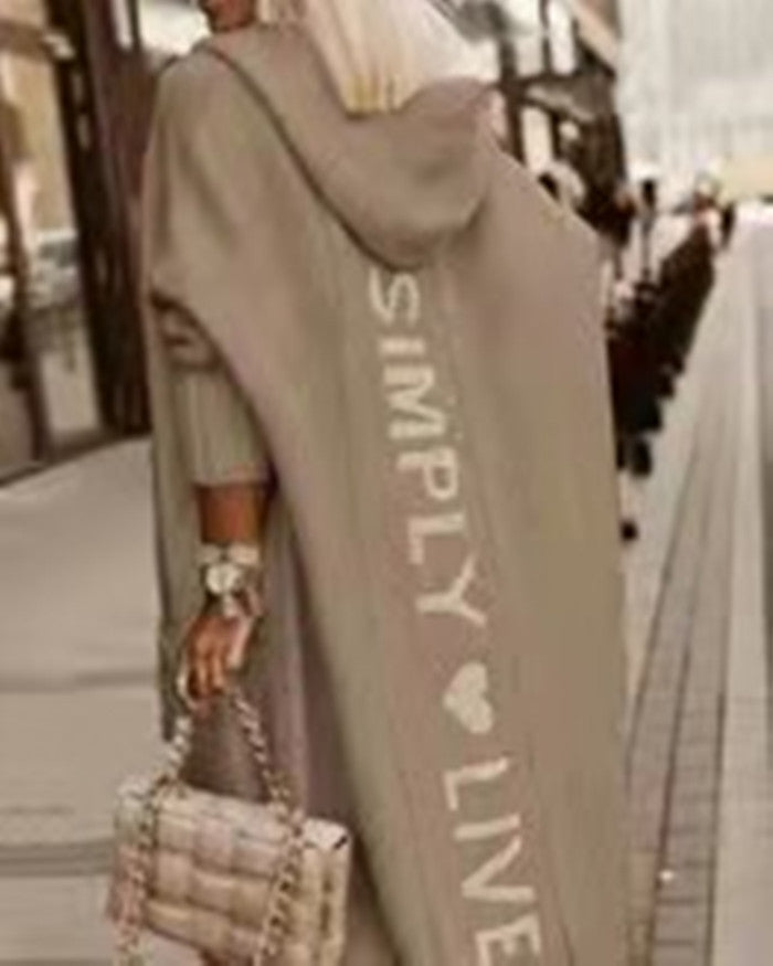 Damer Oversized Huva Kappa Mirla-Eva Jonsson