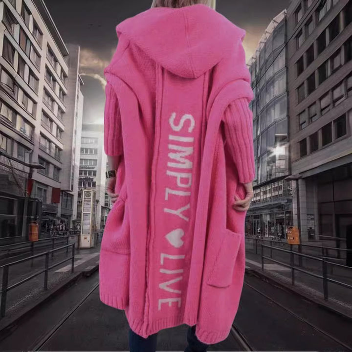 Damer Oversized Huva Kappa Mirla-Eva Jonsson