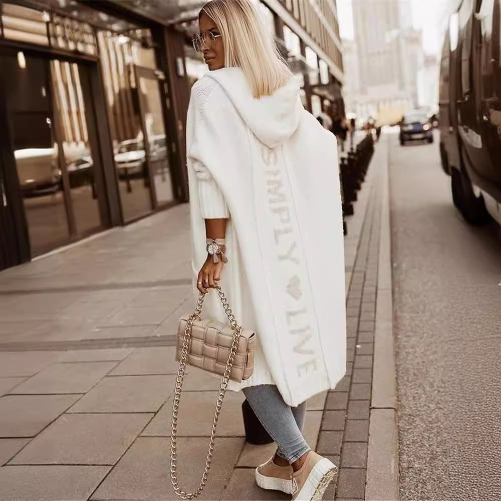 Damer Oversized Huva Kappa Mirla-Eva Jonsson