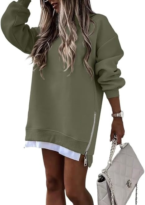 Damer Oversized Huva klänning med dold dragkedja Mirla-Eva Jonsson