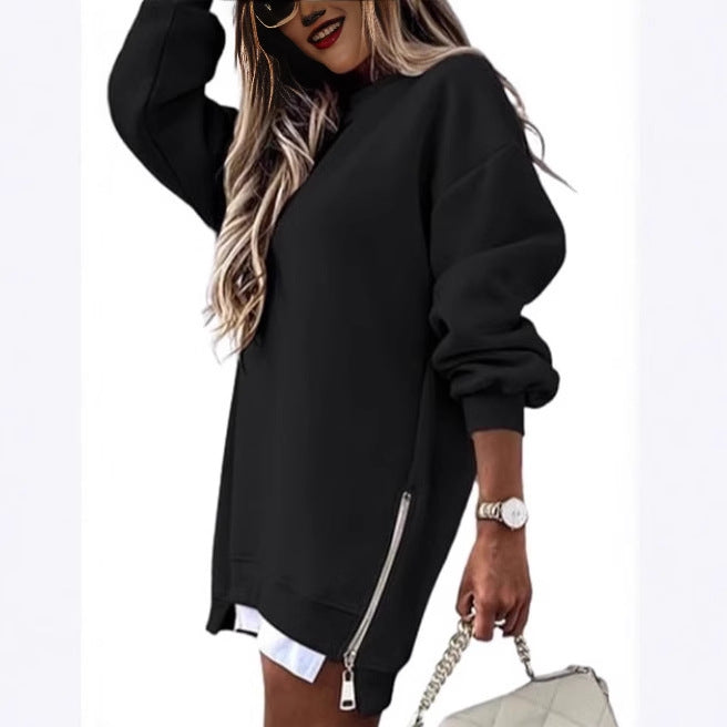 Damer Oversized Huva klänning med dold dragkedja Mirla-Eva Jonsson
