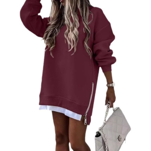 Damer Oversized Huva klänning med dold dragkedja Mirla-Eva Jonsson