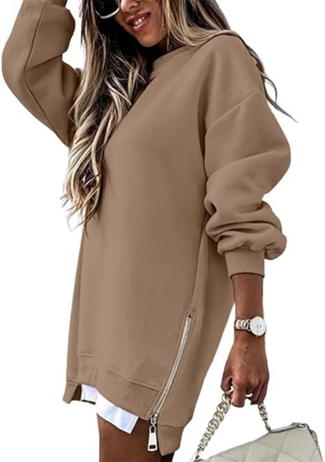 Damer Oversized Huva klänning med dold dragkedja Mirla-Eva Jonsson