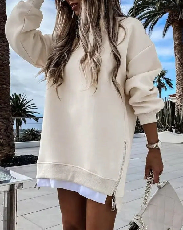 Damer Oversized Huva klänning med dold dragkedja Mirla-Eva Jonsson