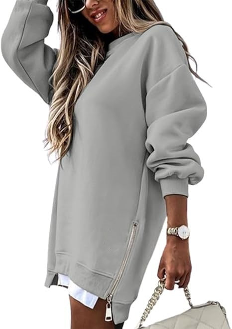 Damer Oversized Huva klänning med dold dragkedja Mirla-Eva Jonsson