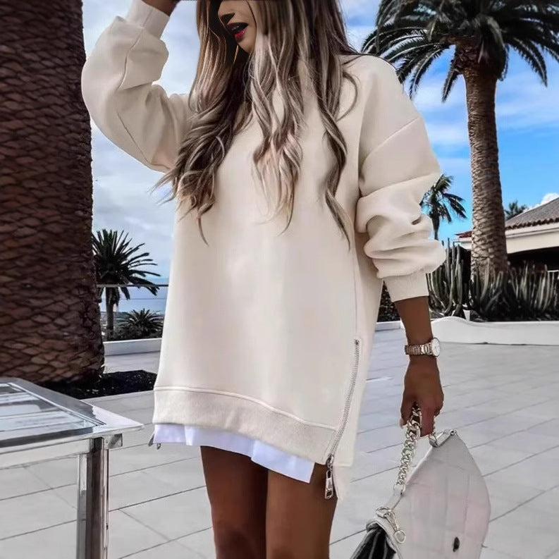 Damer Oversized Huva klänning med dold dragkedja Mirla-Eva Jonsson