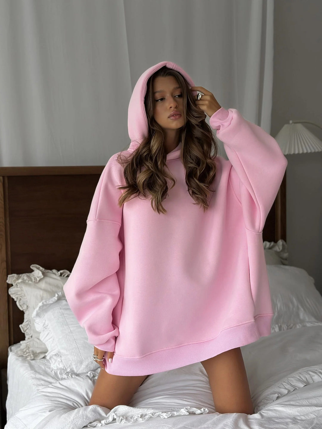 Damer Oversized Huvtröja Eva Jonsson-Eva Jonsson