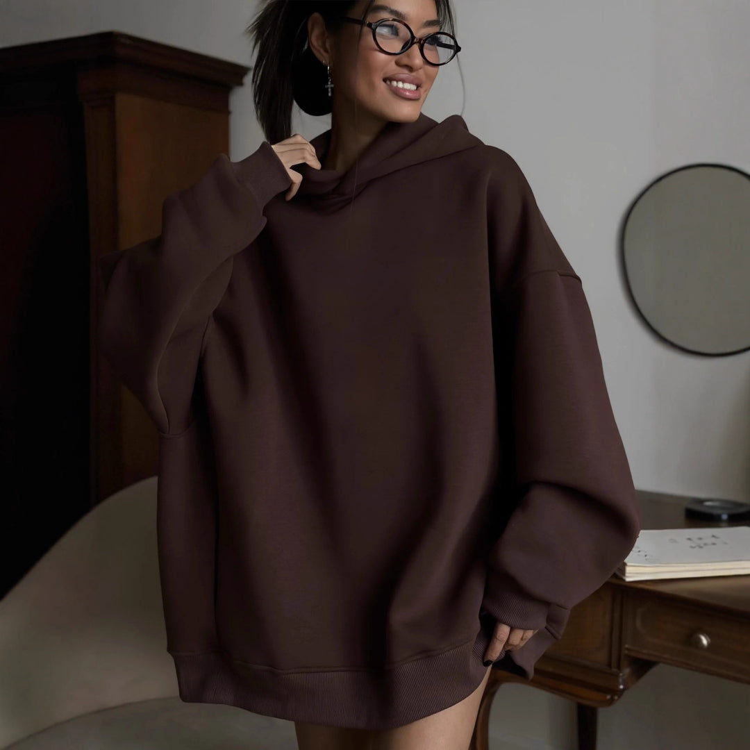 Damer Oversized Huvtröja Eva Jonsson-Eva Jonsson