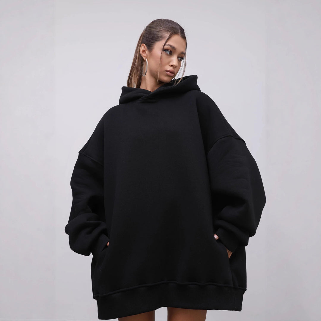 Damer Oversized Huvtröja Eva Jonsson-Eva Jonsson