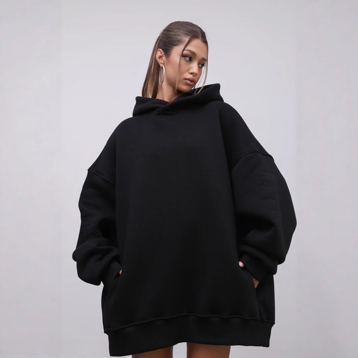 Damer Oversized Huvtröja Eva Jonsson-Eva Jonsson
