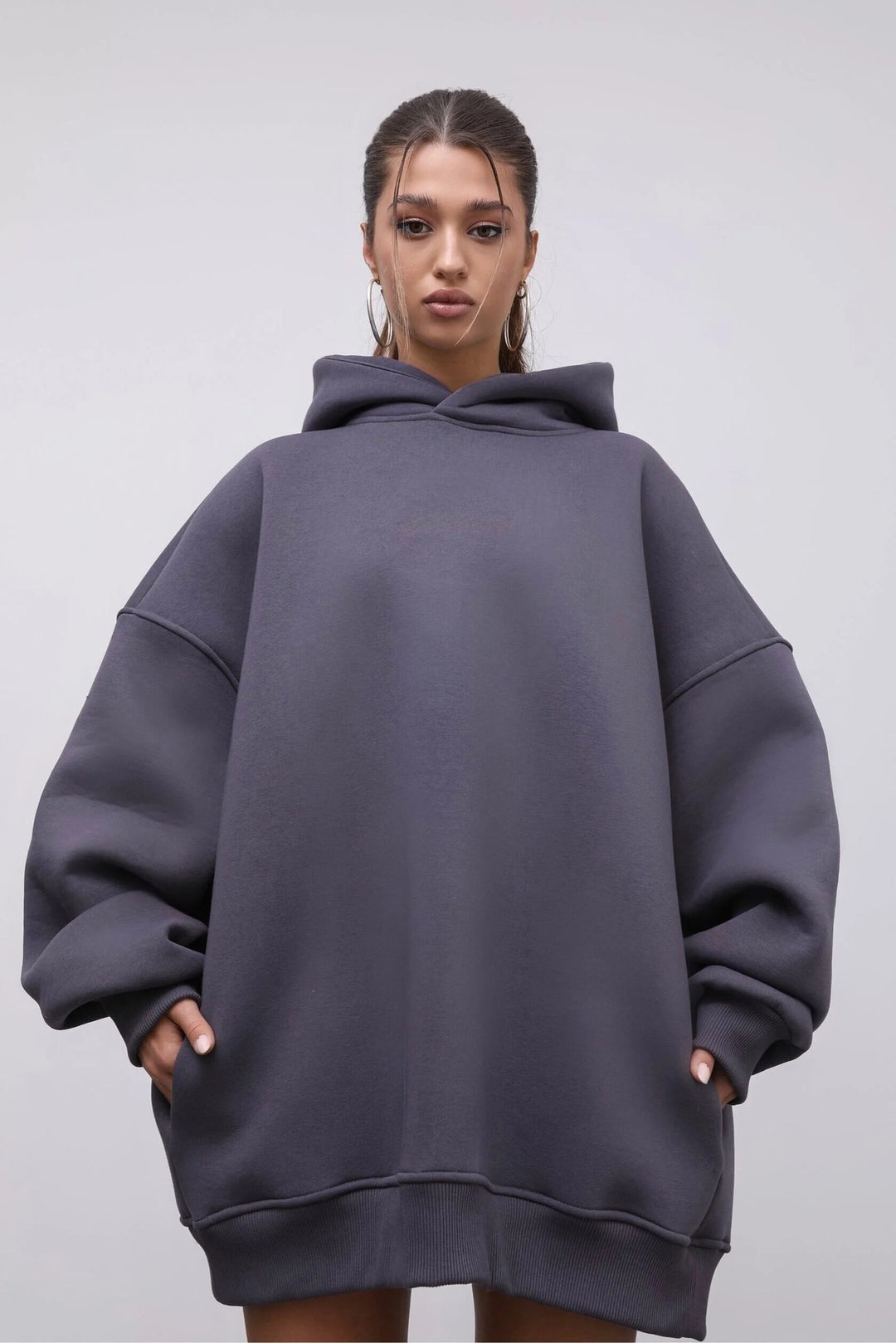 Damer Oversized Huvtröja Eva Jonsson-Eva Jonsson