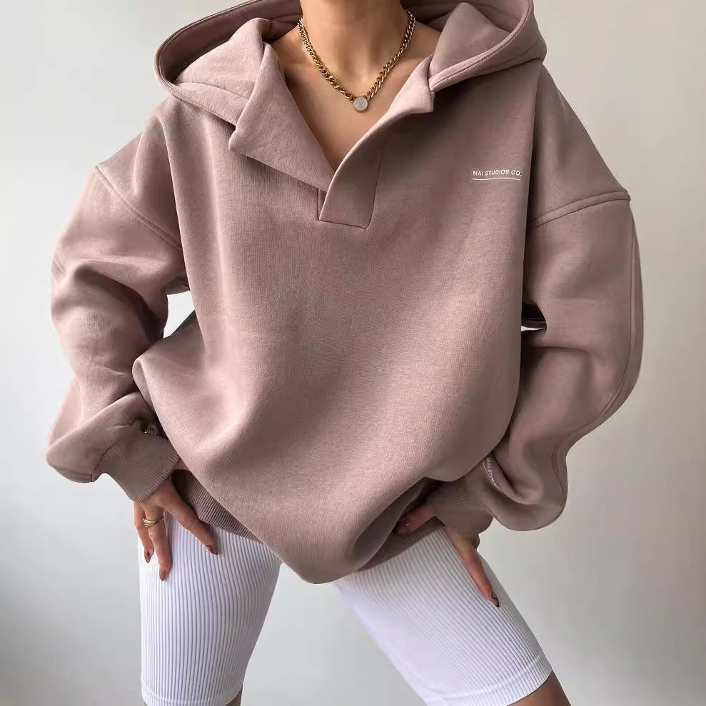 Damer Oversized Huvtröja Mirla-Eva Jonsson