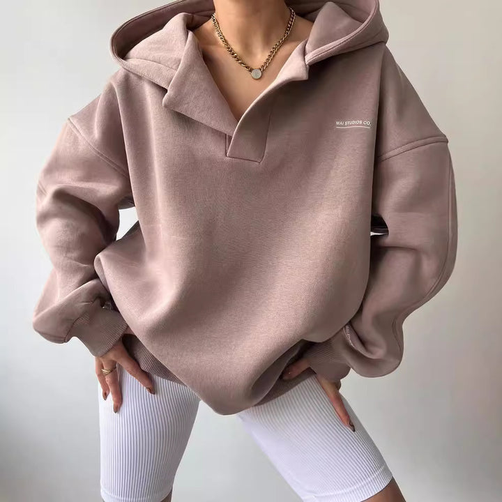 Damer Oversized Huvtröja Mirla-Eva Jonsson