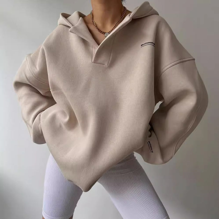Damer Oversized Huvtröja Mirla-Eva Jonsson