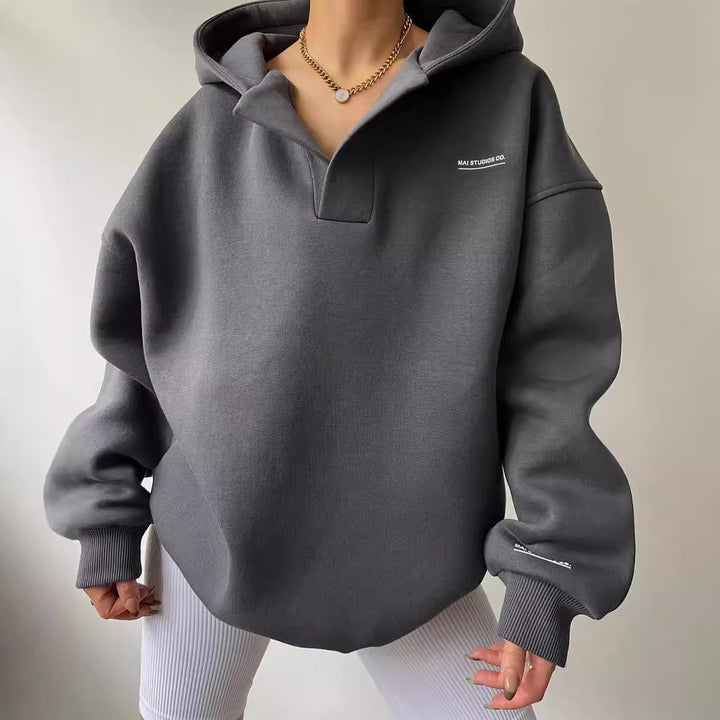 Damer Oversized Huvtröja Mirla-Eva Jonsson