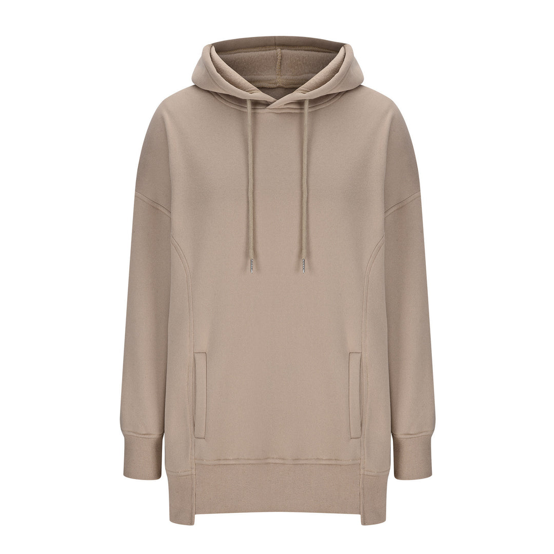Damer Oversized Huvtröja med Fickor och Kängurusti Mirla-Eva Jonsson