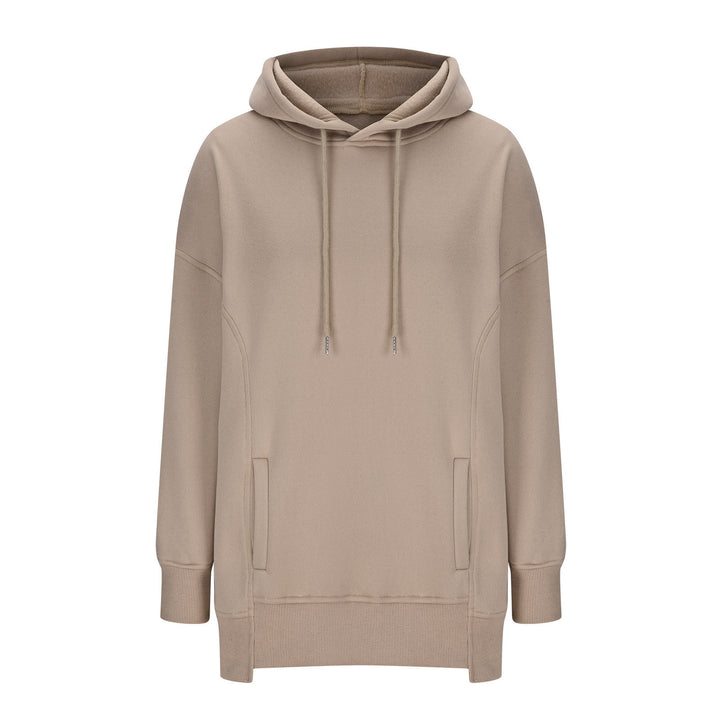 Damer Oversized Huvtröja med Fickor och Kängurusti Mirla-Eva Jonsson