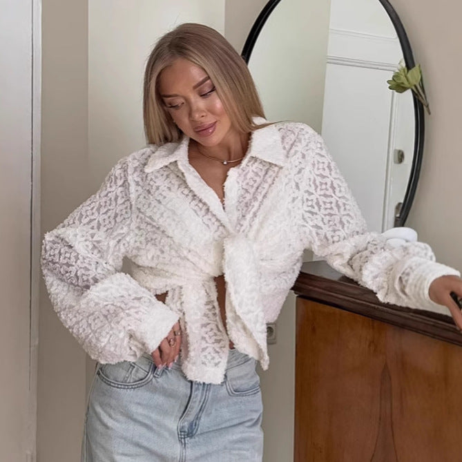 Damer Oversized Jacka med strukturerat material Mirla-Eva Jonsson