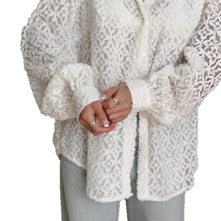 Damer Oversized Jacka med strukturerat material Mirla-Eva Jonsson