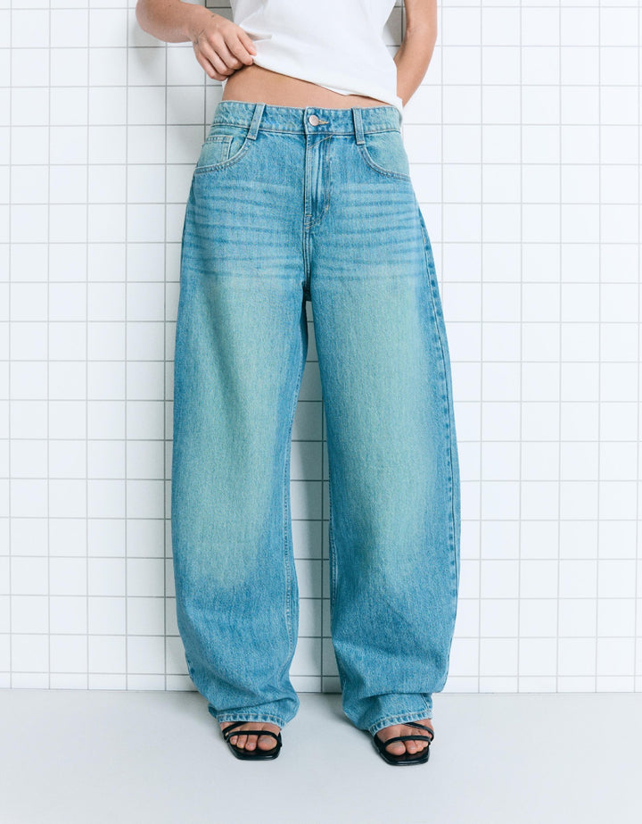 Damer Oversized Jeansjacka Mirla-Eva Jonsson