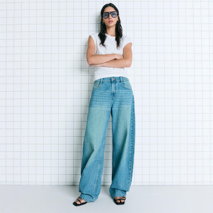 Damer Oversized Jeansjacka Mirla-Eva Jonsson