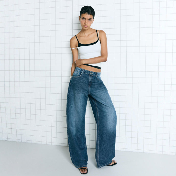 Damer Oversized Jeansjacka Mirla-Eva Jonsson