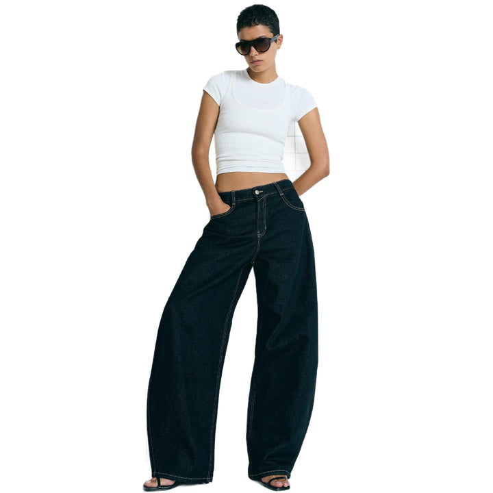 Damer Oversized Jeansjacka Mirla-Eva Jonsson