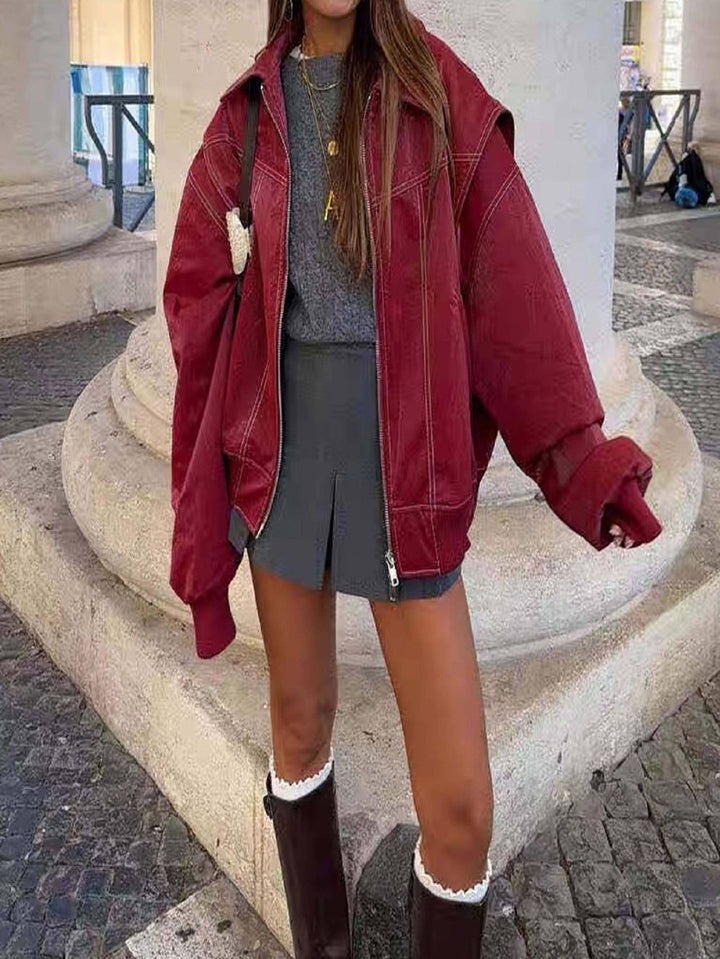 Damer Oversized Jeansjacka Mirla-Eva Jonsson