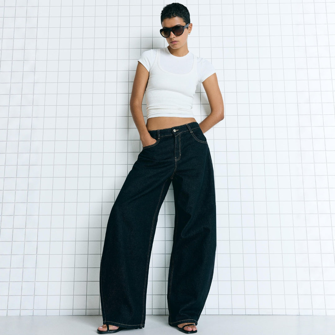 Damer Oversized Jeansjacka Mirla-Eva Jonsson