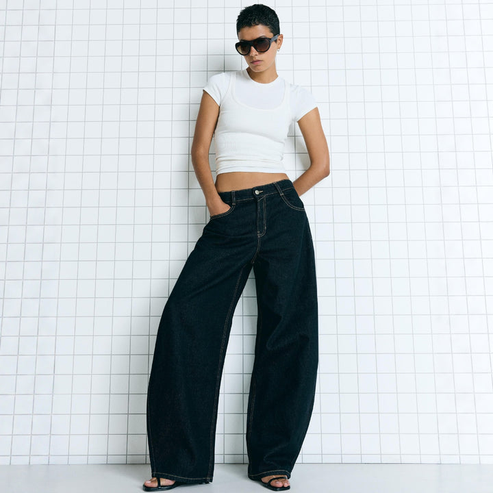Damer Oversized Jeansjacka Mirla-Eva Jonsson