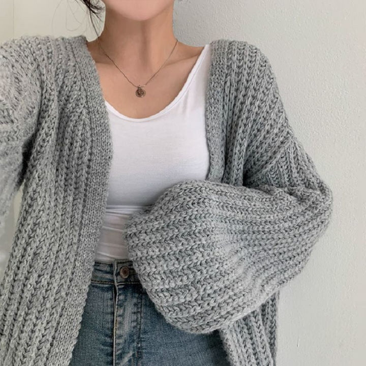 Damer Oversized Kardigan Eva Jonsson-Eva Jonsson