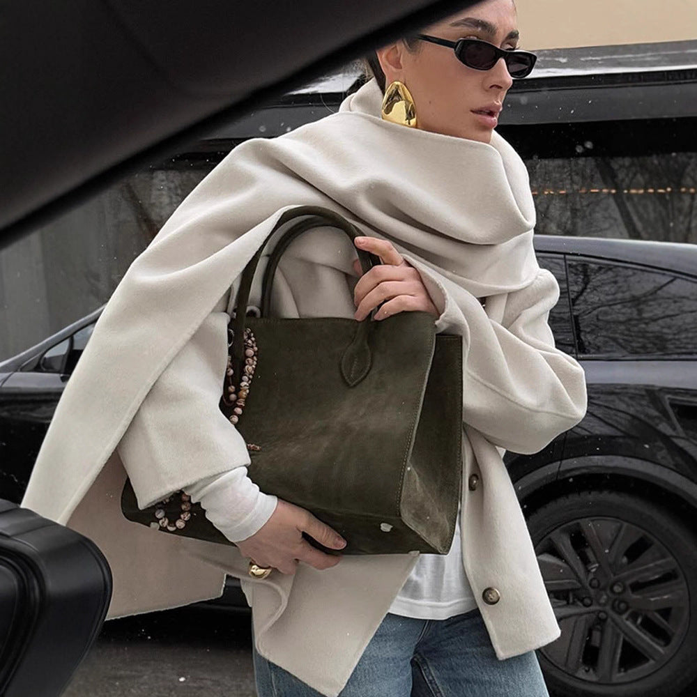Damer Oversized Kavaj med elegant skärning och praktiska fickor Mirla-Eva Jonsson