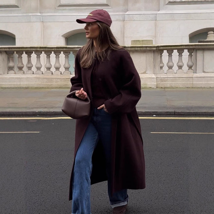 Damer Oversized Kofta med knapppdetaljer Mirla-Eva Jonsson