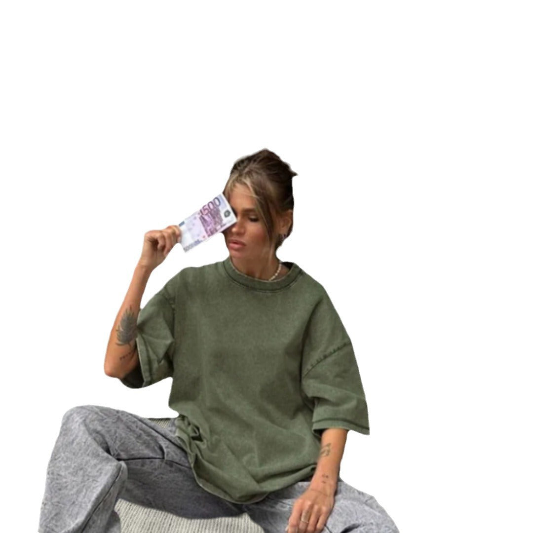 Damer Oversized Mys T-shirt Mirla-Eva Jonsson