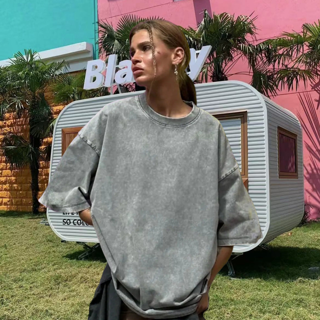 Damer Oversized Mys T-shirt Mirla-Eva Jonsson