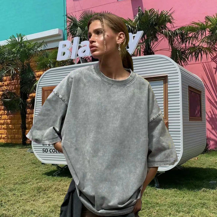 Damer Oversized Mys T-shirt Mirla-Eva Jonsson