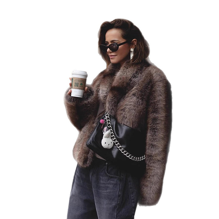Damer Oversized Pälsjacka Mirla-Eva Jonsson