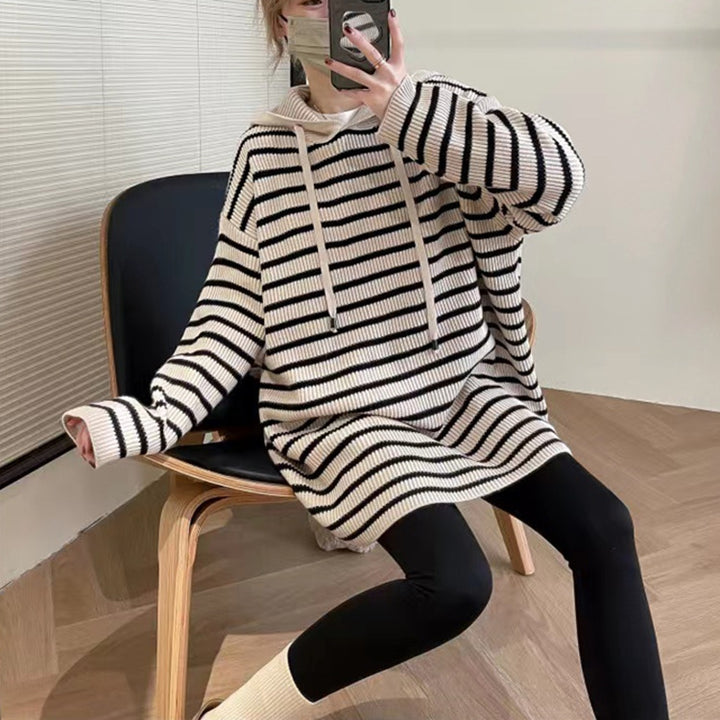 Damer Oversized Randig Tröja Mirla-Eva Jonsson