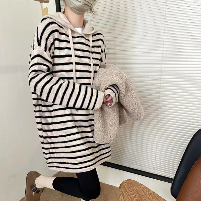 Damer Oversized Randig Tröja Mirla-Eva Jonsson